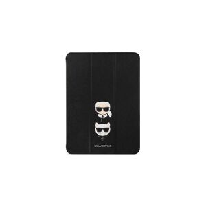 Karl Lagerfeld Tablet Etui Karl Lagerfeld KLFC11OKCK Etui Apple iPad Pro 11 2021 (3. generation) Book Cover Black/Black Saffiano Karl &  Choupette