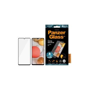 PanzerGlass - Skærmbeskytter for mobiltelefon - glas - rammefarve sort - for Samsung Galaxy A42 5G