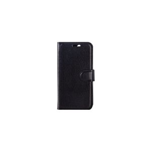 X-Shield - Flipomslag til mobiltelefon - polyurethan, termoplastisk polyuretan (TPU) - sort - for Apple iPhone 12 mini