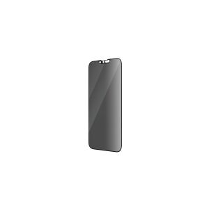 PanzerGlass - Skærmbeskytter for mobiltelefon - ultra-wide fit - glas - med fortrolighedsfilter - rammefarve sort - for Apple iPhone 13 Pro Max, 14 Plus