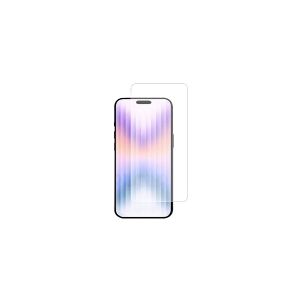 4smarts Second Glass X-Pro - Skærmbeskytter for mobiltelefon - 2.5D - glas - Krystalklar - for Apple iPhone 14 Pro