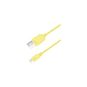 Sinox beslag Sinox i-Media - Lightning-kabel - USB han til Lightning han - 2 m - gul