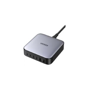 Ugreen Nexode - Strømforsyningsadapter - 200 Watt - 6 output-stikforbindelser (2 x USB, 4 x USB-C)