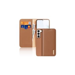 Dux Ducis Dux Ducis Hivo case Samsung Galaxy S23+ flip cover wallet stand RFID lock brown