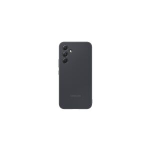 Samsung EP-PA546 - Bagsidecover til mobiltelefon - silicone - sort - for Galaxy A54 5G