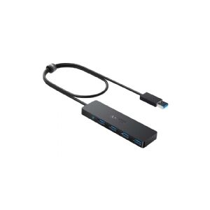 Anker Ultra Slim - Hub - 4 x SuperSpeed USB 3.0 - desktop