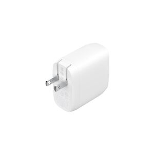 Belkin Components Belkin BoostCharge Pro - Strømforsyningsadapter - 60 Watt - 2.7 A - Fast Charge, Power Delivery 3.1 - 2 output-stikforbindelser (2 x USB-C) - hvid