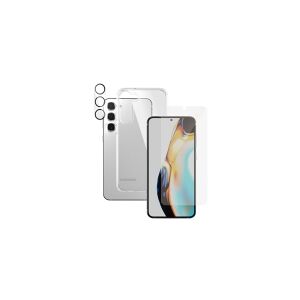 PanzerGlass - 3-i-1 beskyttelsespakke - beskyttende kasse til mobiltelefon - polykarbonat, termoplastisk polyuretan (TPU) - for Samsung Galaxy S23+