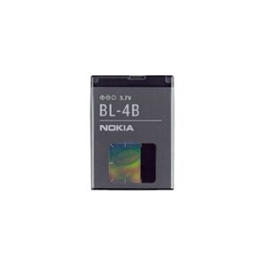 Nokia BL-4B, Batteri, Lithium polymer (LiPo), 500 mAh, Nokia 5000 Nokia 7500 Prism Nokia N76 , 3,7 V