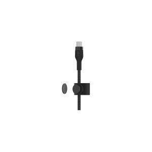 Belkin Components Belkin BOOST CHARGE - Lightning-kabel - 24 pin USB-C han til Lightning han - 3 m - sort