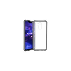 ITSKINS HYBRID // FROST MKII - Bagsidecover til mobiltelefon - polykarbonat - sort, gennemsigtig - for Huawei Mate 20 Lite