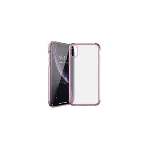 ITSKINS NANO // ICE - Bagsidecover til mobiltelefon - polykarbonat, termoplastisk polyuretan (TPU) - gennemsigtig, Lys pink - for Apple iPhone XR