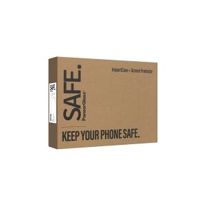 SAFE. by PanzerGlass - 2-in-1 Protection Pack - bagsidecover til mobiltelefon - termoplastisk polyuretan (TPU) - gennemsigtig - med skærmbeskytter - for Apple iPhone 12 mini