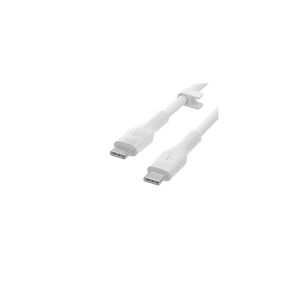 Belkin Components Belkin BOOST CHARGE - USB-kabel - 24 pin USB-C (han) til 24 pin USB-C (han) - 3 m - hvid