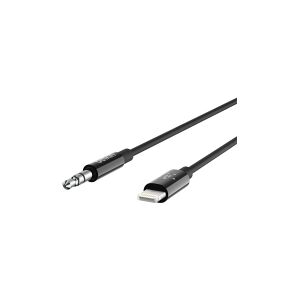 Belkin Components Belkin - Lightning til hovedtelefon-jackstikkabel - Lightning han til mini-phone stereo 3.5 mm han - 1.83 m - sort