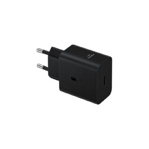 Samsung EP-T4511 - Strømforsyningsadapter - 45 Watt - 3 A - PD 3.0, SFC 2.0 (24 pin USB-C) - på kabel: USB-C - sort