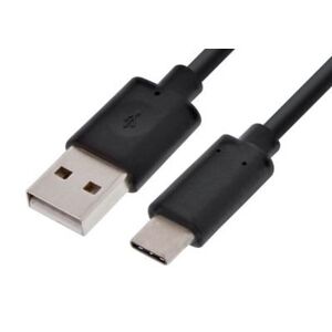 Usb-C 3.1 Til Usb-A 2.0 Fast Charge Kabel - Sort  - 0.5 M