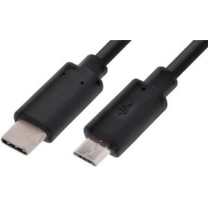 Usb-C 3.1 Til Usb Micro-B 2.0 Fast Charge Kabel - 0.50 M