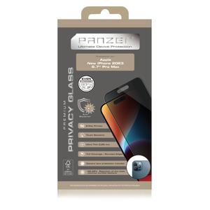 Panzer - Iphone 15 Pro Max - Full-Fit Privacy Glass 2-Way