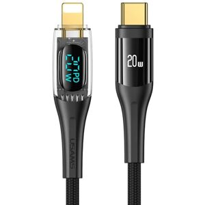 Usb-C Til Lightning Fast Charging Display - 20w - Sort - 1.2 M