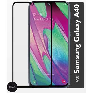 Gear Samsung Galaxy A40 Skærmbeskytter - 3d Full Cover - Sort