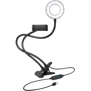 Logilink Ring Light Til Smartphone - Sort