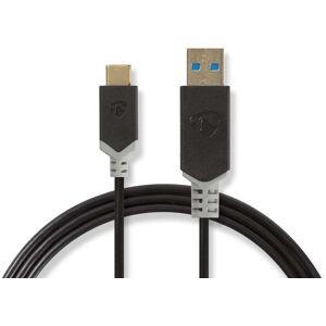 Nedis Usb-C Han Til Usb-A 3.2 Gen.1 - Sort - 1 M