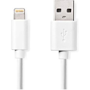 Nedis Usb Lightning Kabel - Mfi Apple Godkendt - Hvid - 3 M