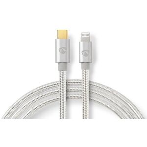 Usb-C Til Lightning Kabel - Mfi Apple Godkendt - Alu - 2 M