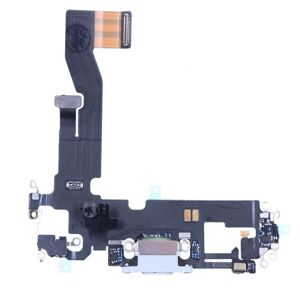 Apple Opladningsstik Med Flex-Kabel Til Iphone 12 Pro - Sølv