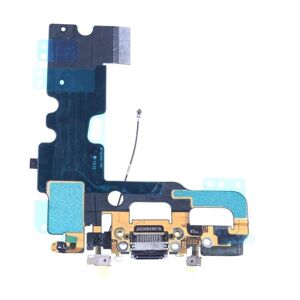 Apple Opladningsstik Med Flex-Kabel Til Iphone 7 - Sort