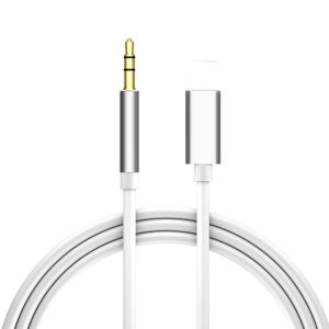 Apple Lightning Til 3.5mm Minijack Kabel - 1 M - Sølv