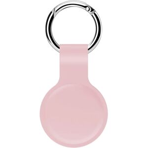 Apple Airtag Silikone Holder Karabin - Pink