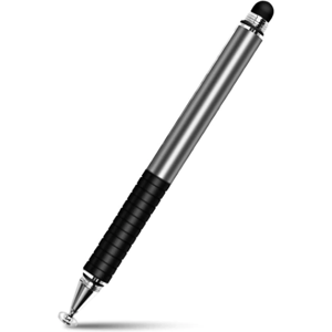 Stylus & Touchpen 2i1 - Smartphone Og Tablets - Grå