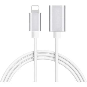 Apple Lightning Forlængerkabel - Han/hun - 2 Meter - Hvid