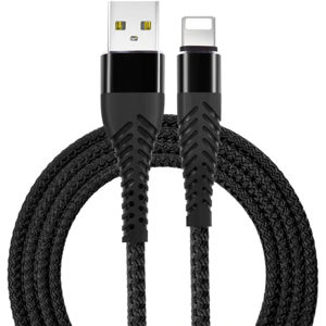 Apple Flexible Lightning Kabel - 2a - Sort - 2 M