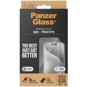 Panzerglass Skærmbeskytter Til Iphone 15 Pro - Ultra Wide Fit