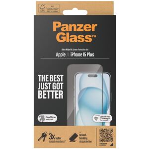 Panzerglass Skærmbeskytter Til Iphone 15 Plus - Ultra Wide Fit