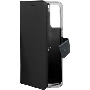 Celly Wallet Case Til Galaxy S21 Fe - Sort