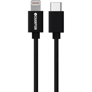 Champion Usb-C Til Lightning Kabel - Mfi - Sort - 2 M