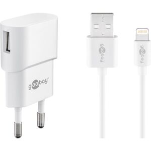 Goobay Lightning Usb Oplader - 1a/5w - 1 M - Hvid