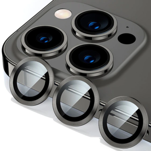 Apple Kamera Beskytter Til Iphone 13 Pro/pro Max - Sort