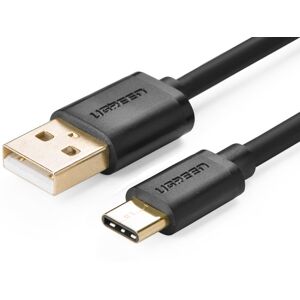 Usb-C 3.1 Til Usb-A 2.0 Fast Charge Kabel - Sort - 2 M