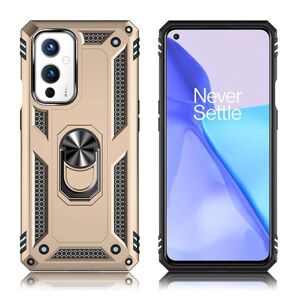Generic Bofink Combat OnePlus 9 cover - Guld Gold