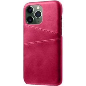 Generic Telefontaske iPhone 14 Pro Max 6,7 tommer To kortspor Stødsikker Pink