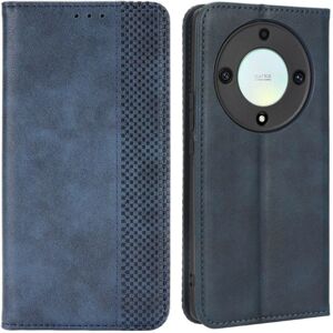 Generic Bofink Vintage Honor Magic5 Lite / X9a / X40 Læder Etui - Blå Blue