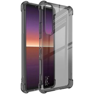 Generic IMAK Airbag Cover til Sony Xperia 1 III - Transparent Black Transparent