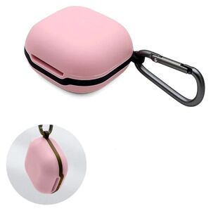 Generic Samsung Galaxy Buds Pro simple silicone case with buckle - Pink Pink