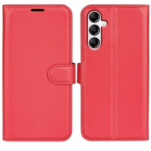 Generic Klassisk Samsung Galaxy A34 5G Flip Etui - Rød Red