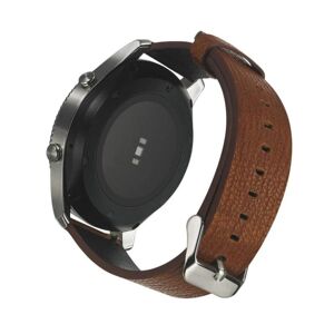 Generic Samsung Gear S3 holdbart læder rem - Brun Brown